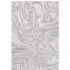 Liquid Marble Effect Rug - Grey