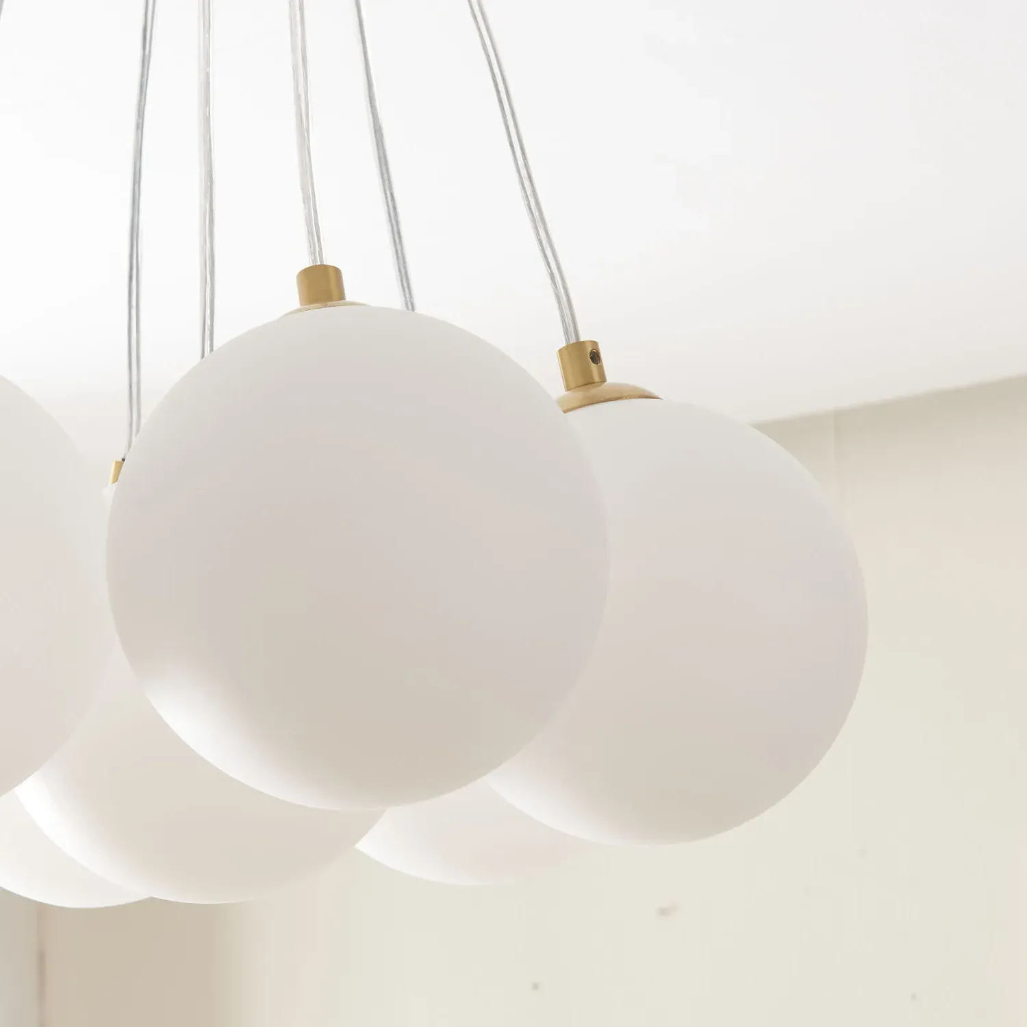 Lottie 7 Ball Ceiling Light - Gold