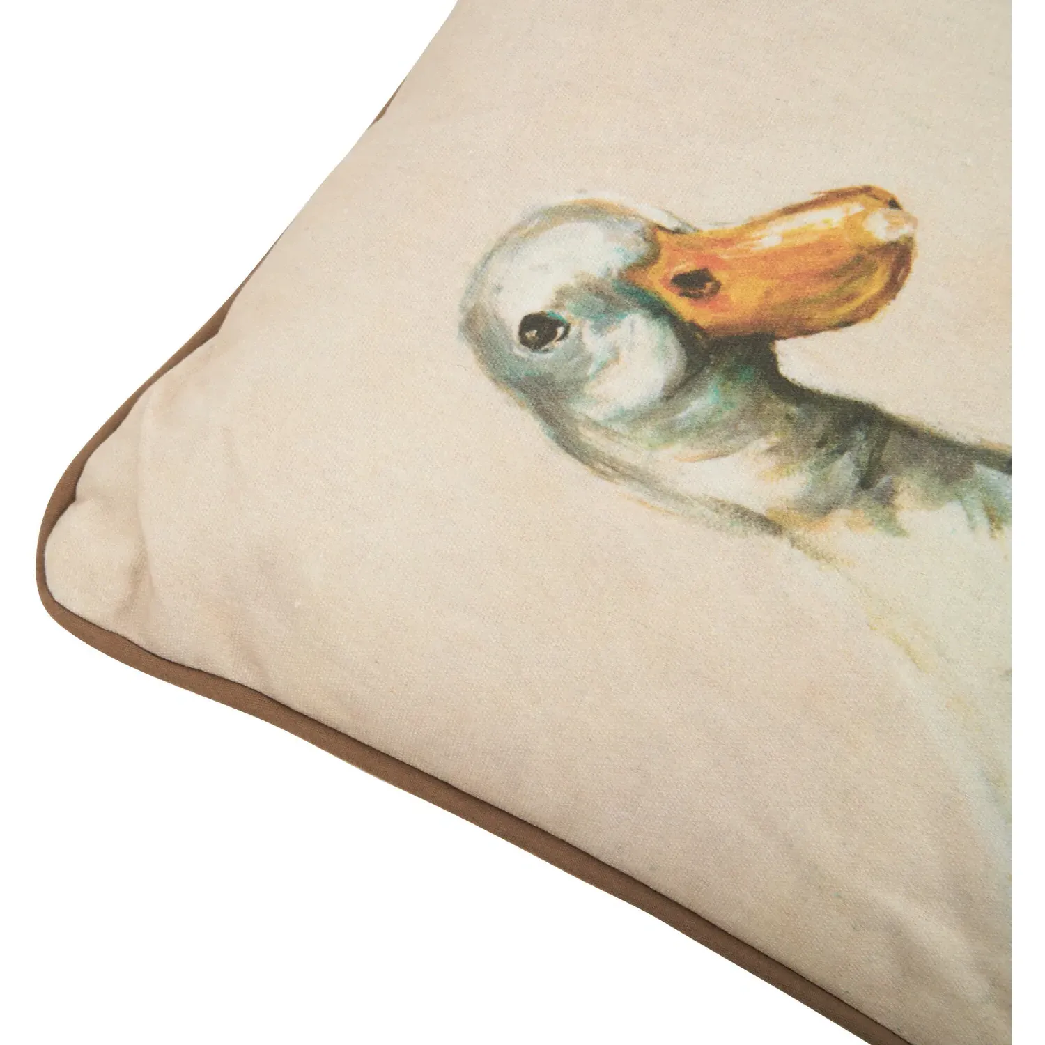 Louise Brown Duck Trio Cushion - Natural
