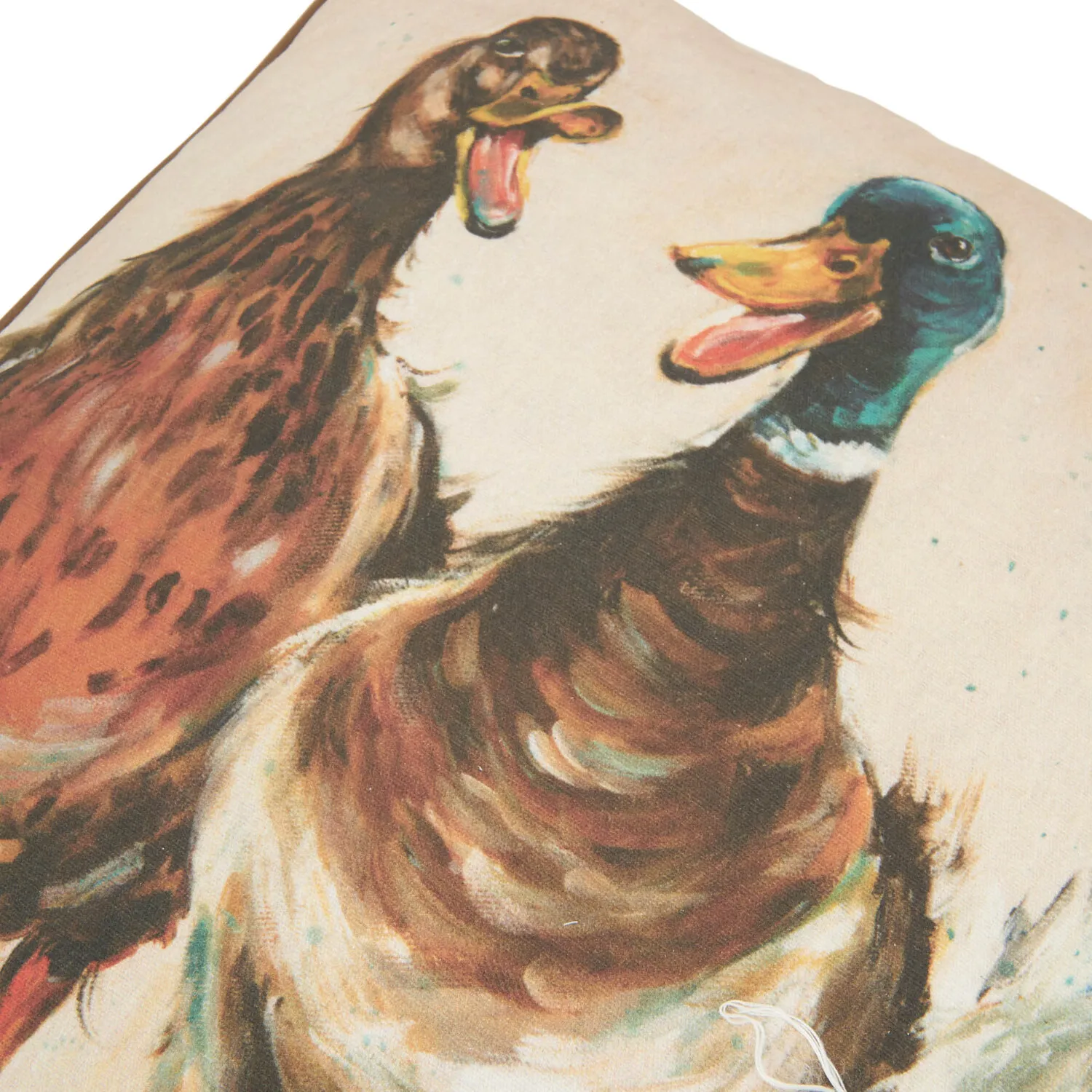 Louise Brown Duck Trio Cushion - Natural