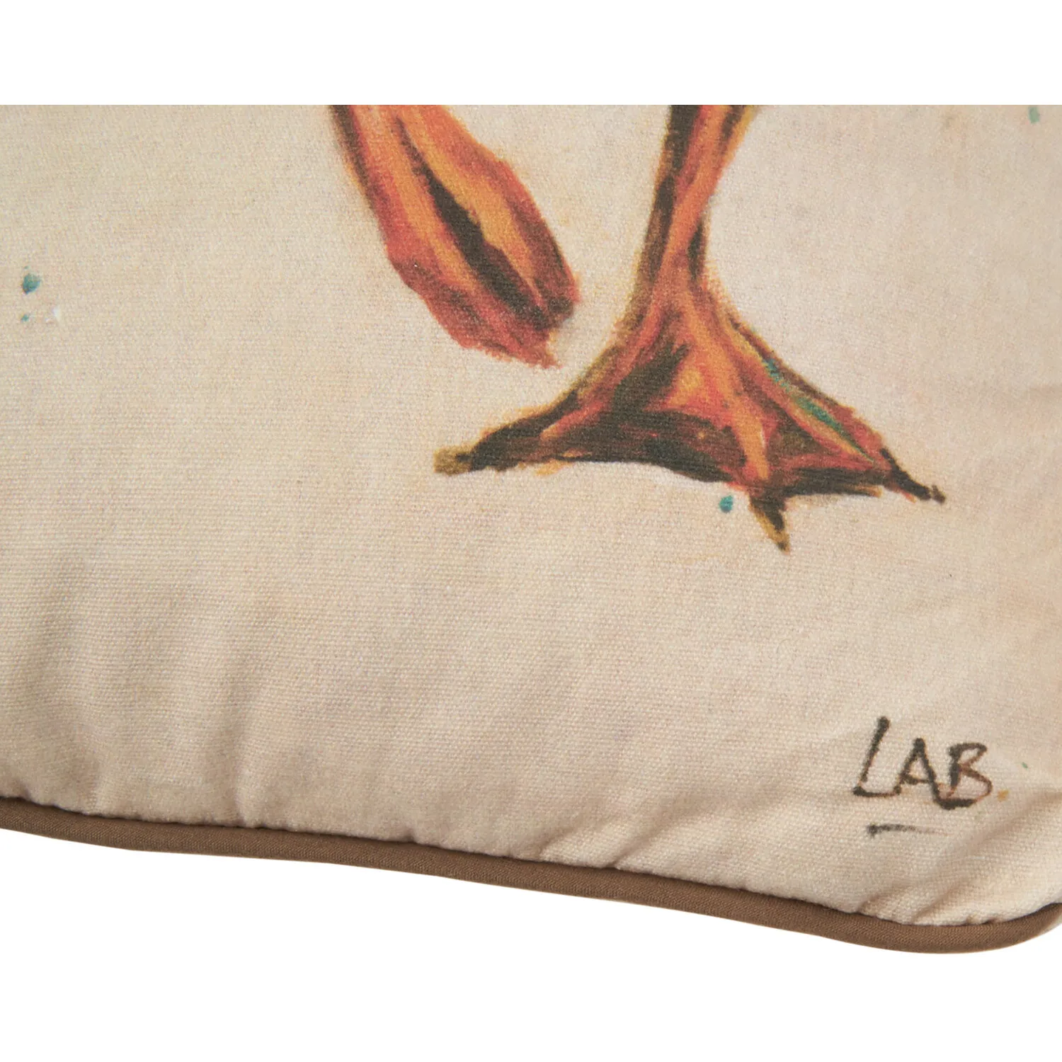 Louise Brown Duck Trio Cushion - Natural