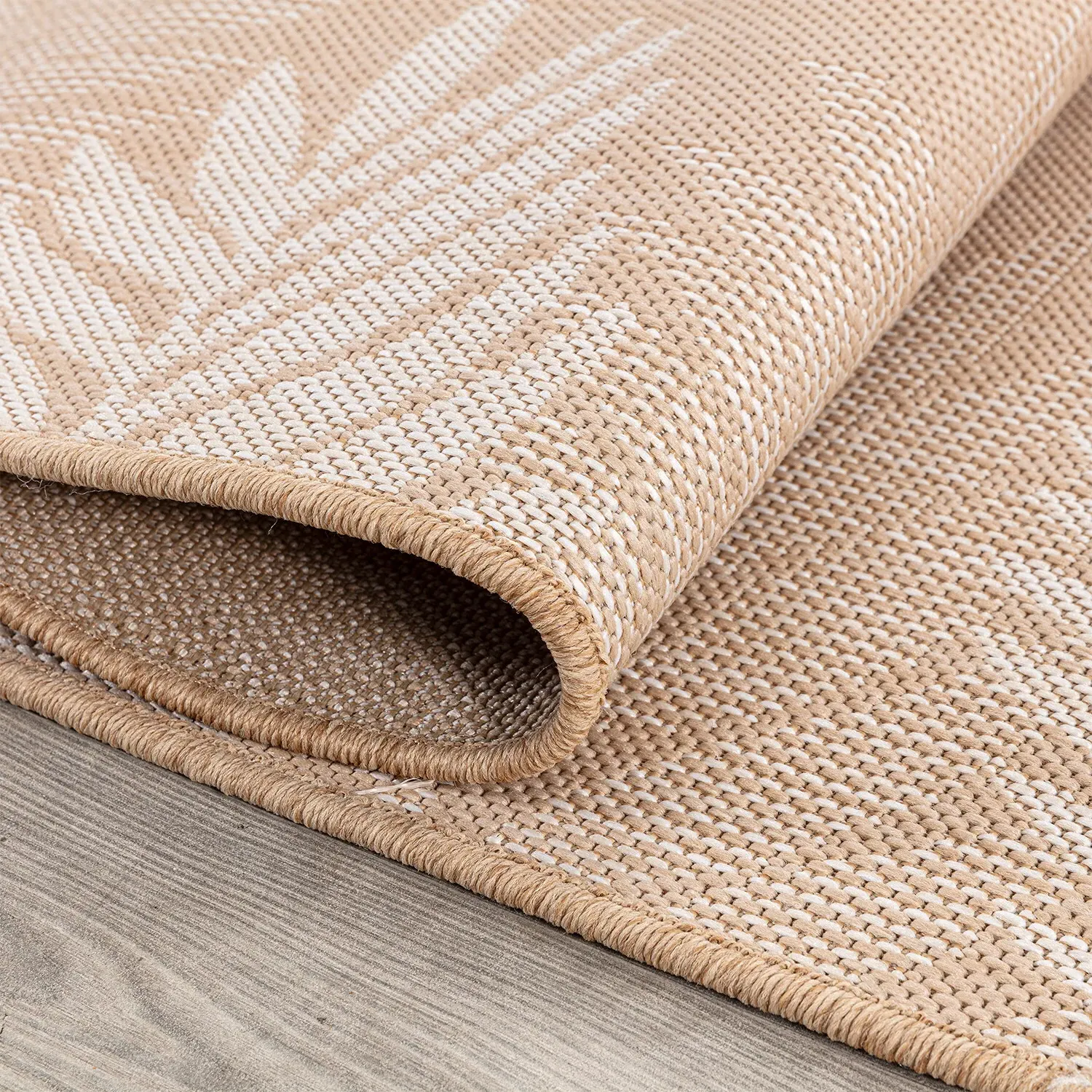 Louisiana Fern Indoor Outdoor Rug 120cm - Terracotta