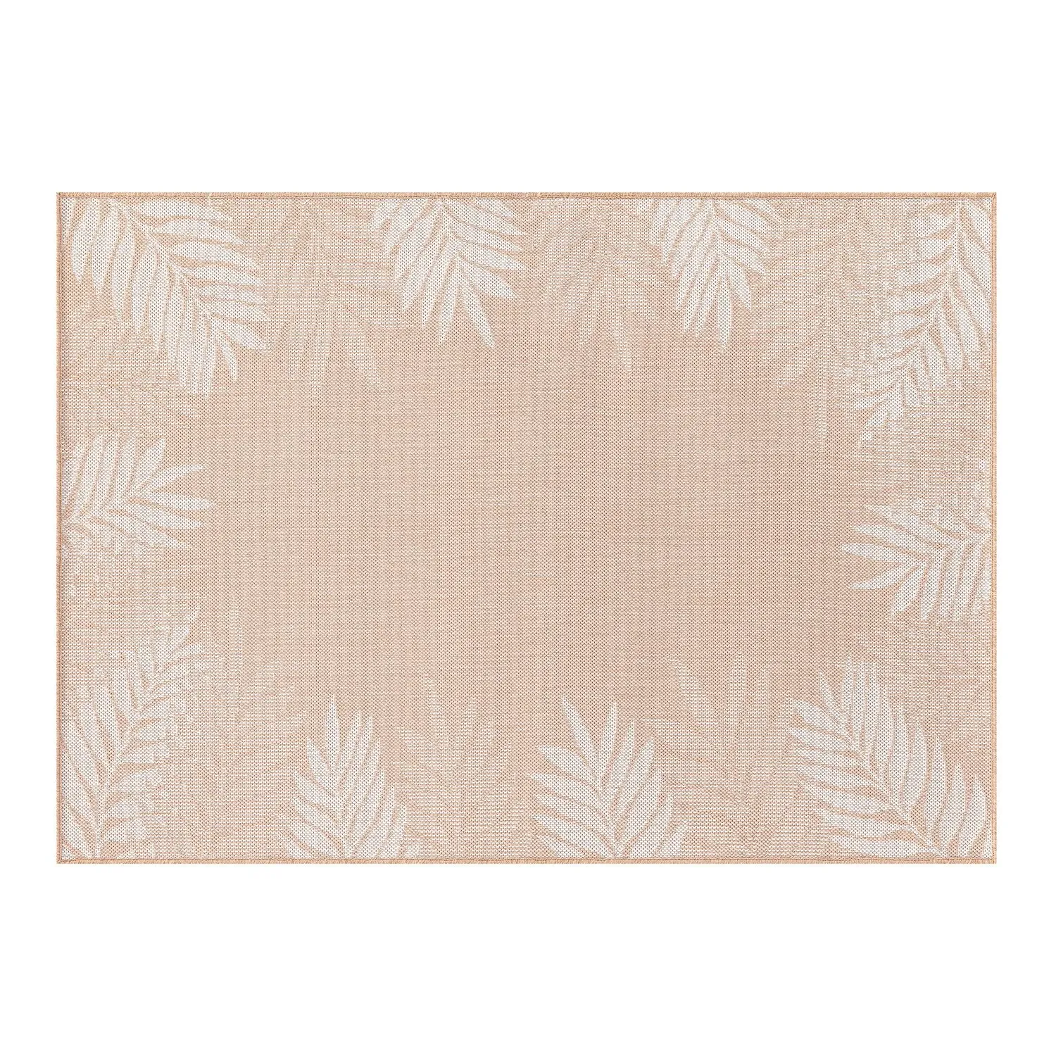 Louisiana Fern Indoor Outdoor Rug 120cm - Terracotta