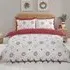 Love at Christmas Double Duvet Set - Red