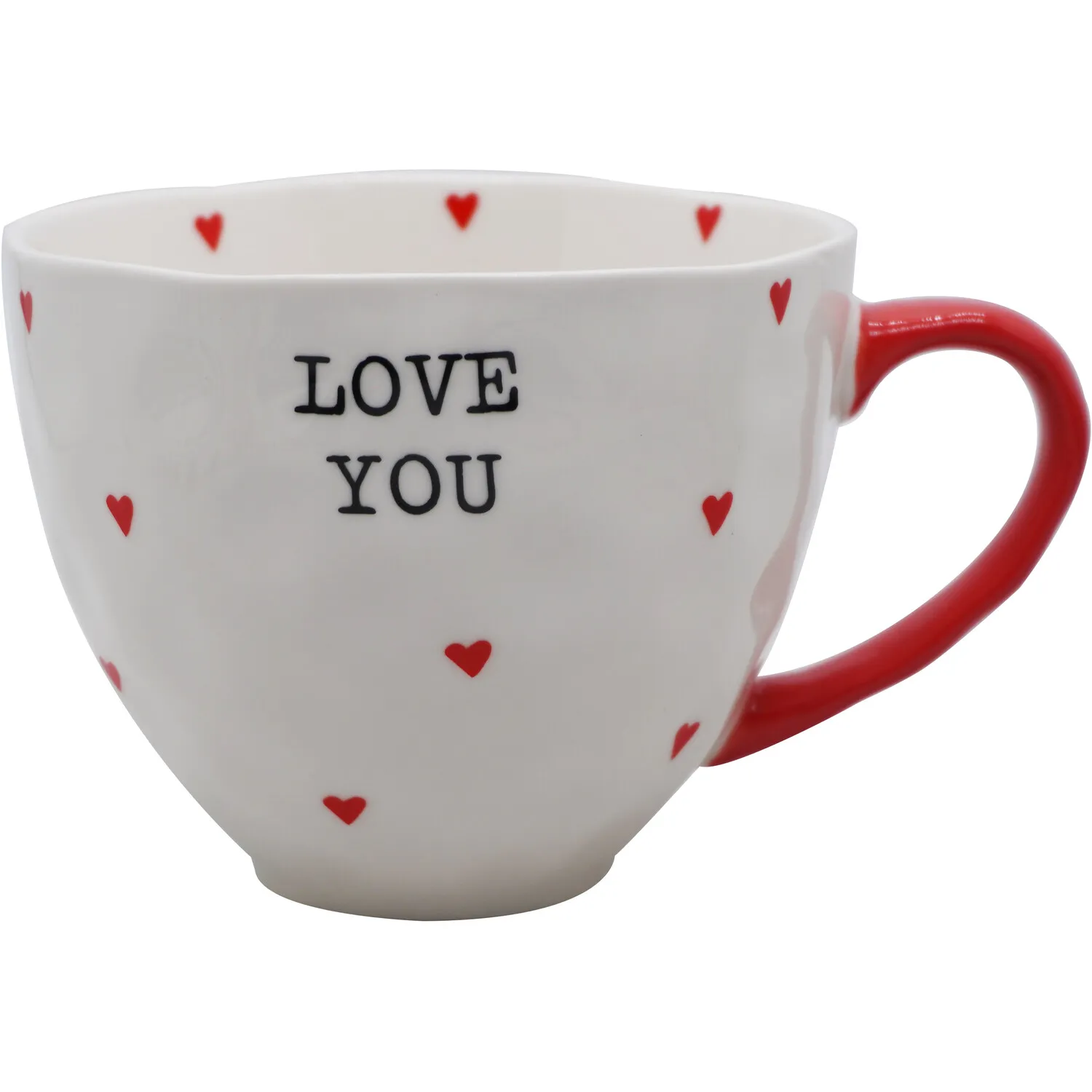 Love You or Be Mine Mug - Red