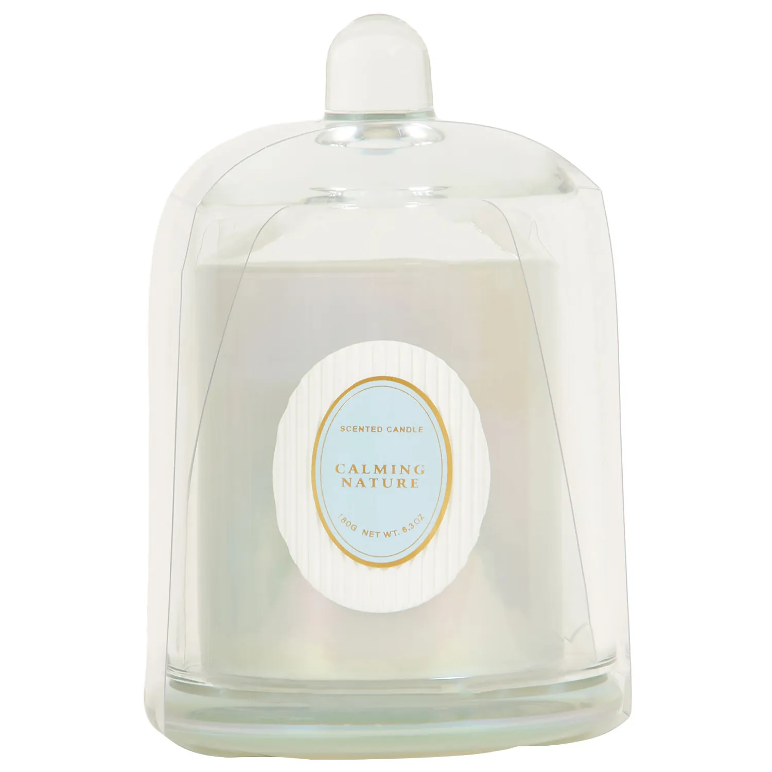 Lustre Bell Jar Candle - Multicolour