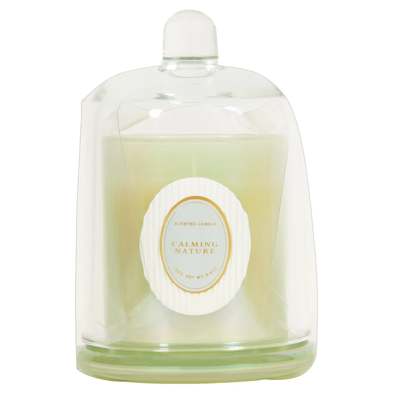 Lustre Bell Jar Candle - Multicolour image