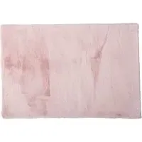 Lux Rabbit Faux Fur Rug - Blossom