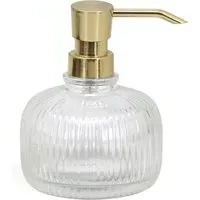 Lux Soap Dispenser - Clear, Glass