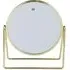 Luxe Cosmetic Mirror with 3x Magnification - Gold