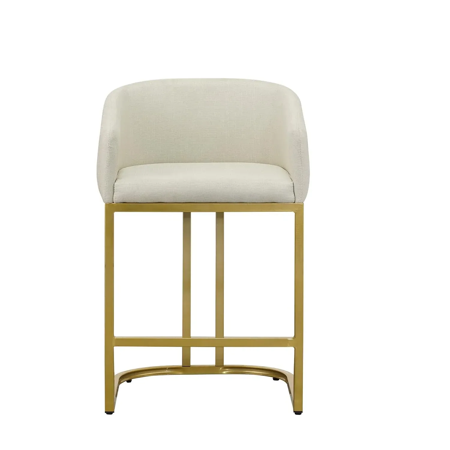 Lyla Bar Stool - Cream, Linen