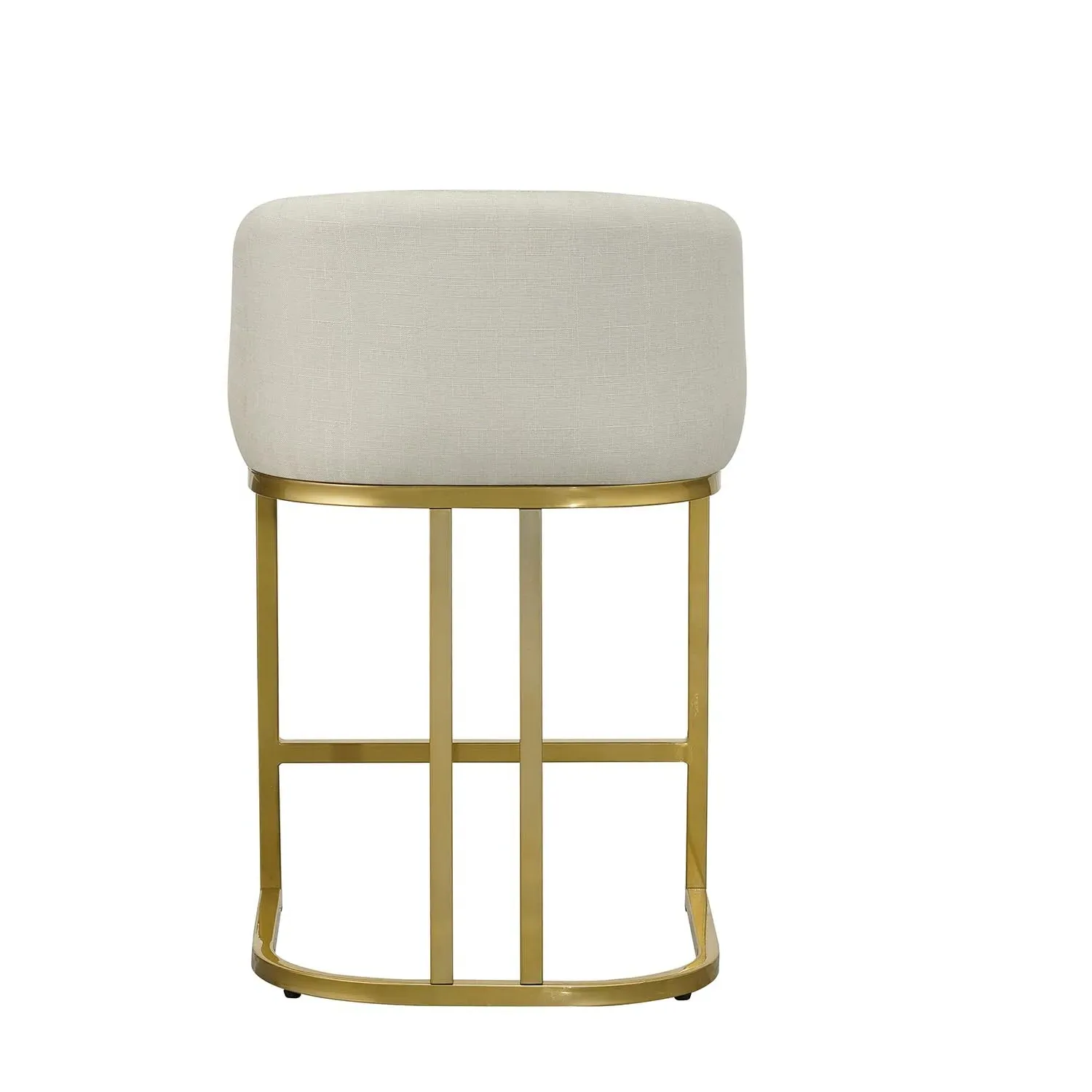 Lyla Bar Stool - Cream, Linen