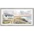 Macneil Clifftop Cottage Framed Wall Art - 85 x 45cm