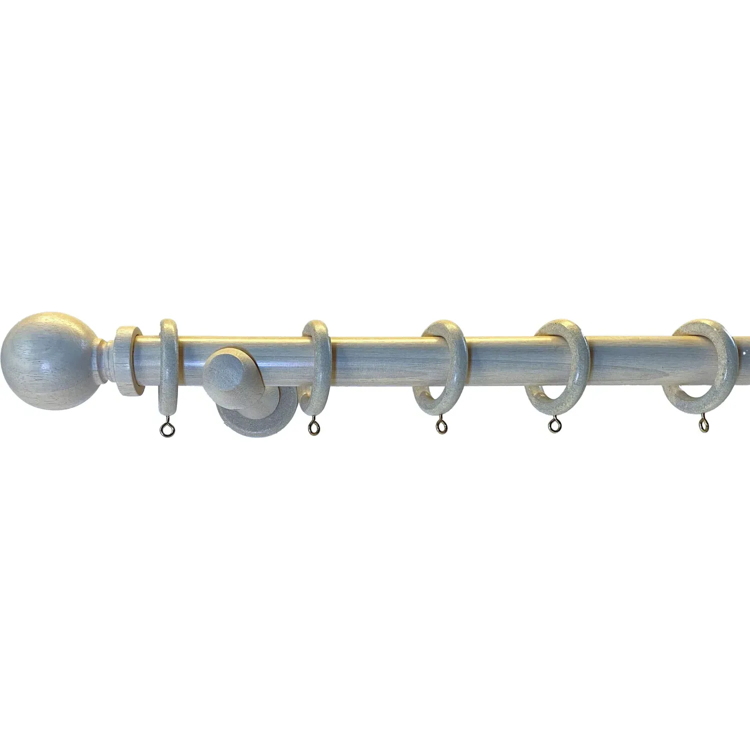 Madrid 150cm Curtain Pole - Taupe image