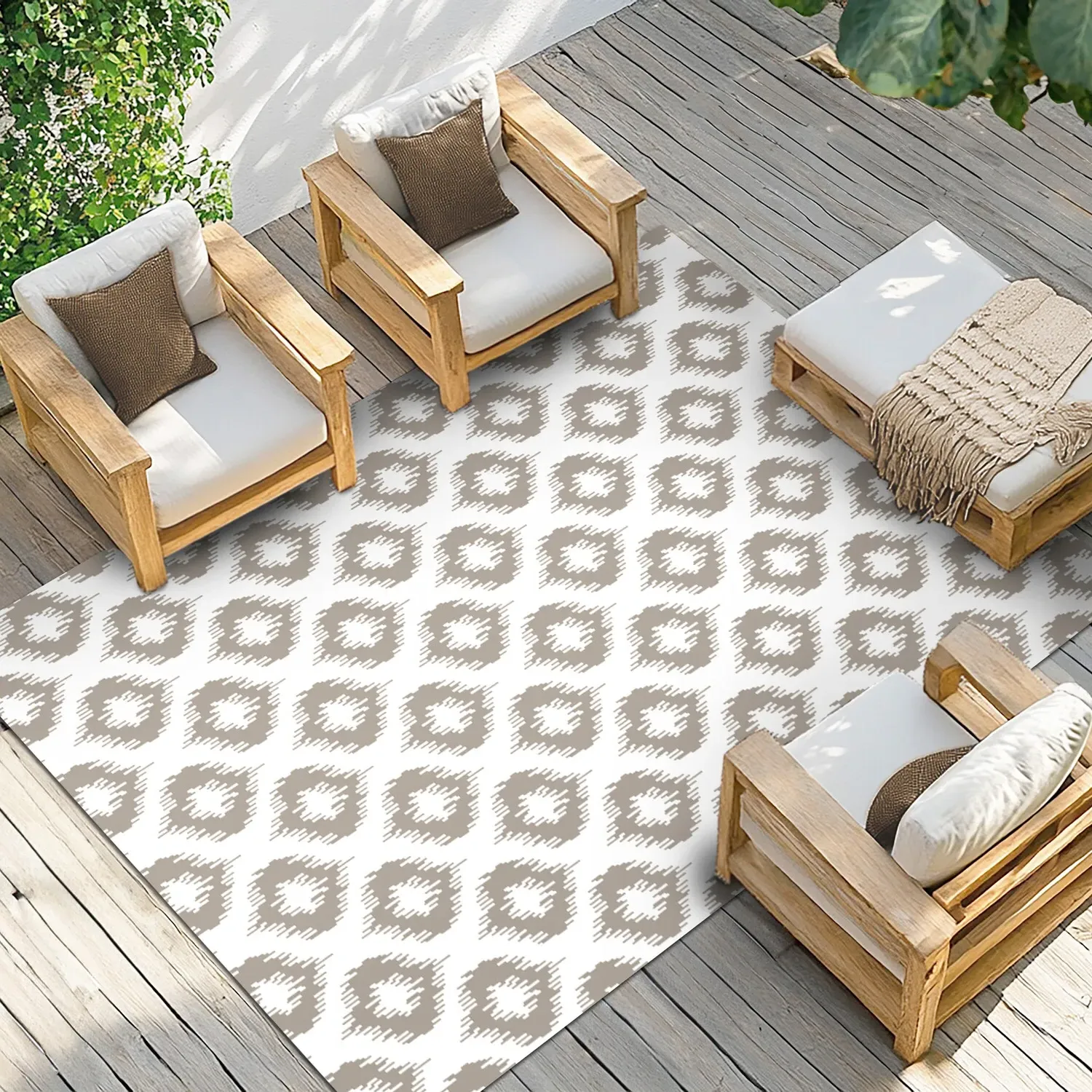 Madrid Outdoor Rug - Taupe