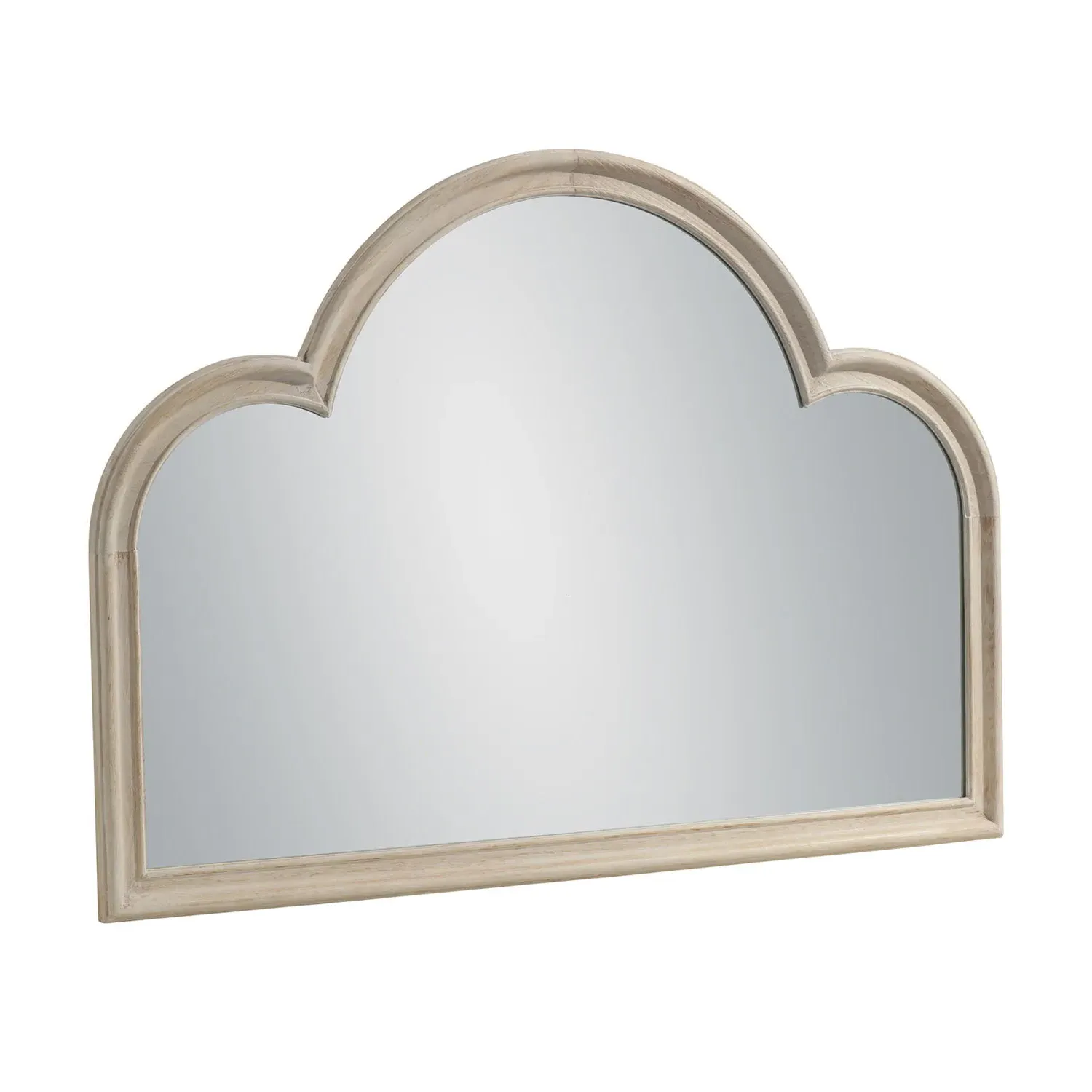 Maeve 70cm Arched Mirror - Wood