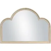 Maeve 70cm Arched Mirror - Wood
