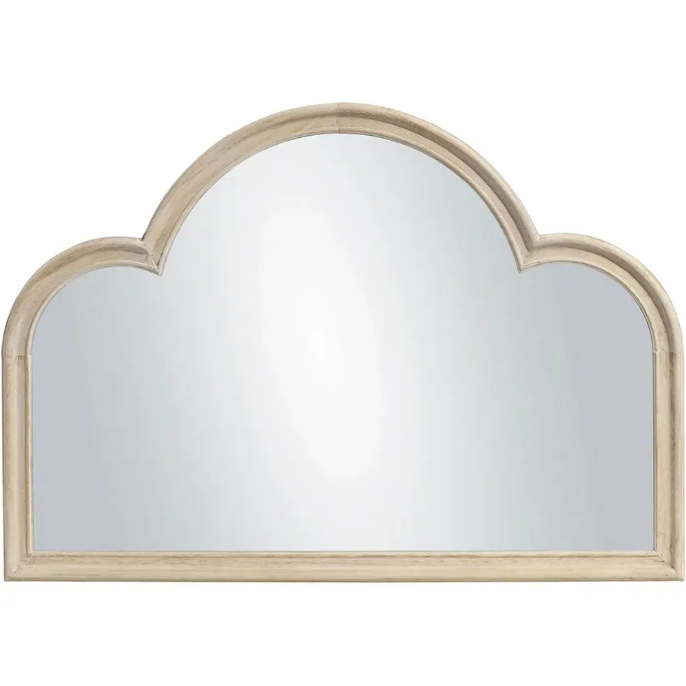 Maeve 70cm Arched Mirror - Wood image