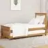 Maeve Single Guest Bed with Trundle - Natural, Oak