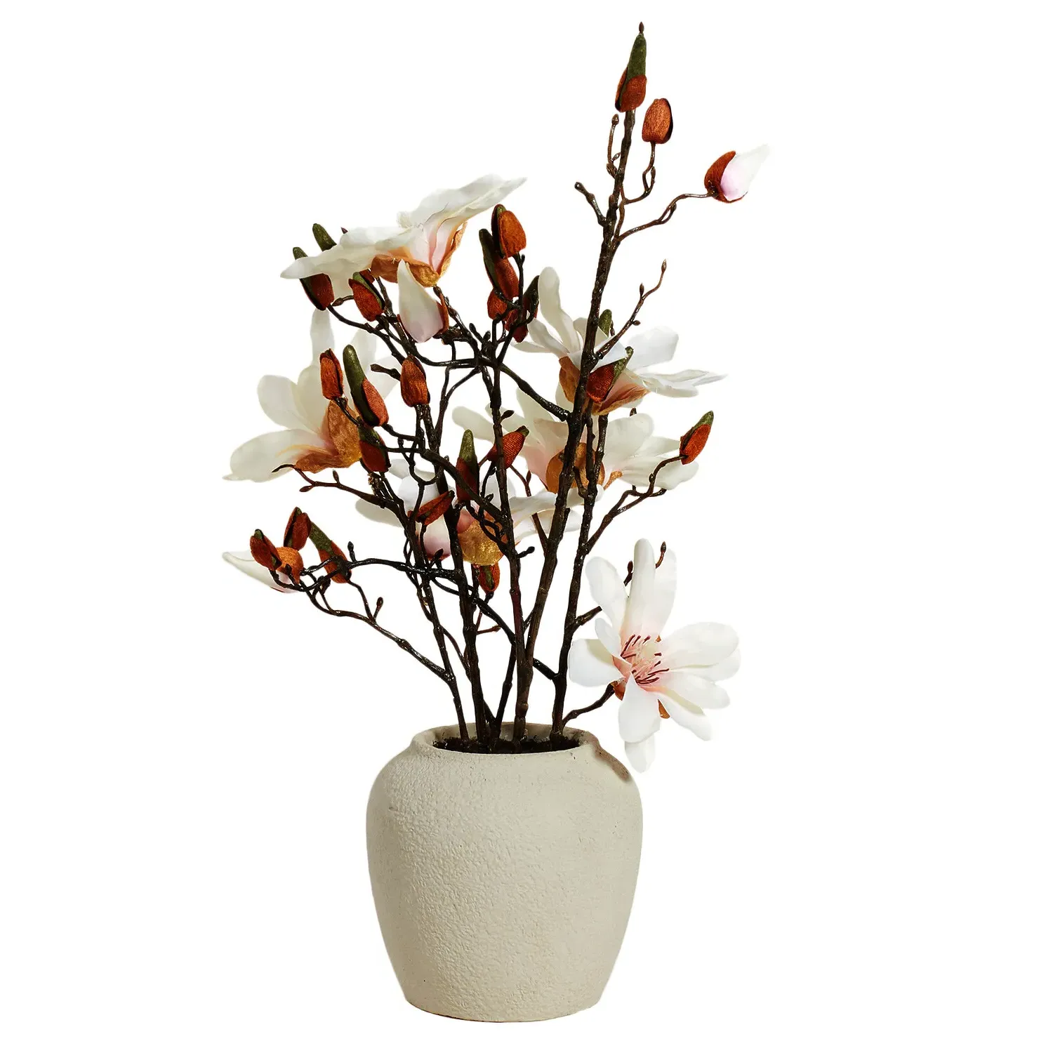 Magnolia Artificial Flower Arrangement - Neutral