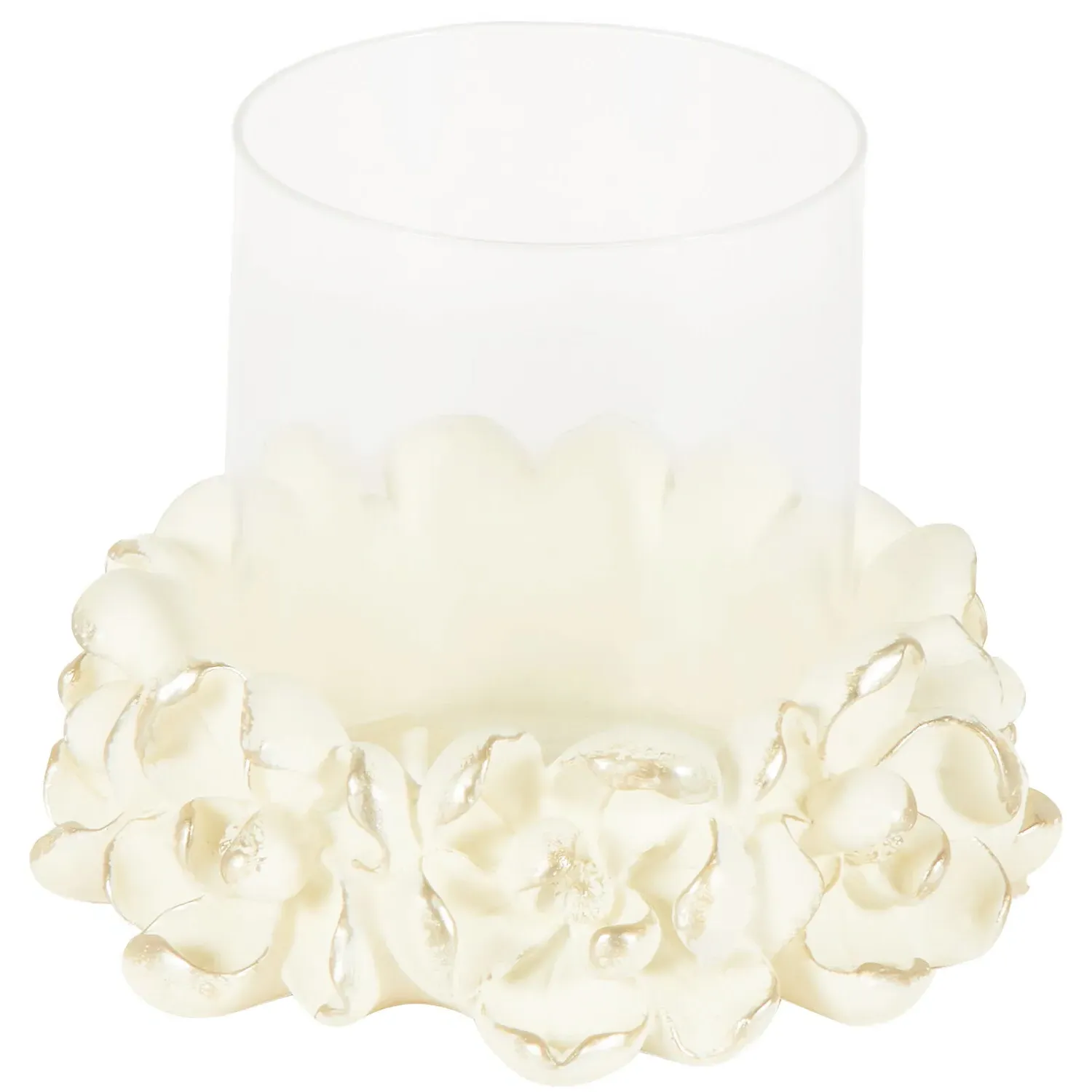 Magnolia Candle Holder - White
