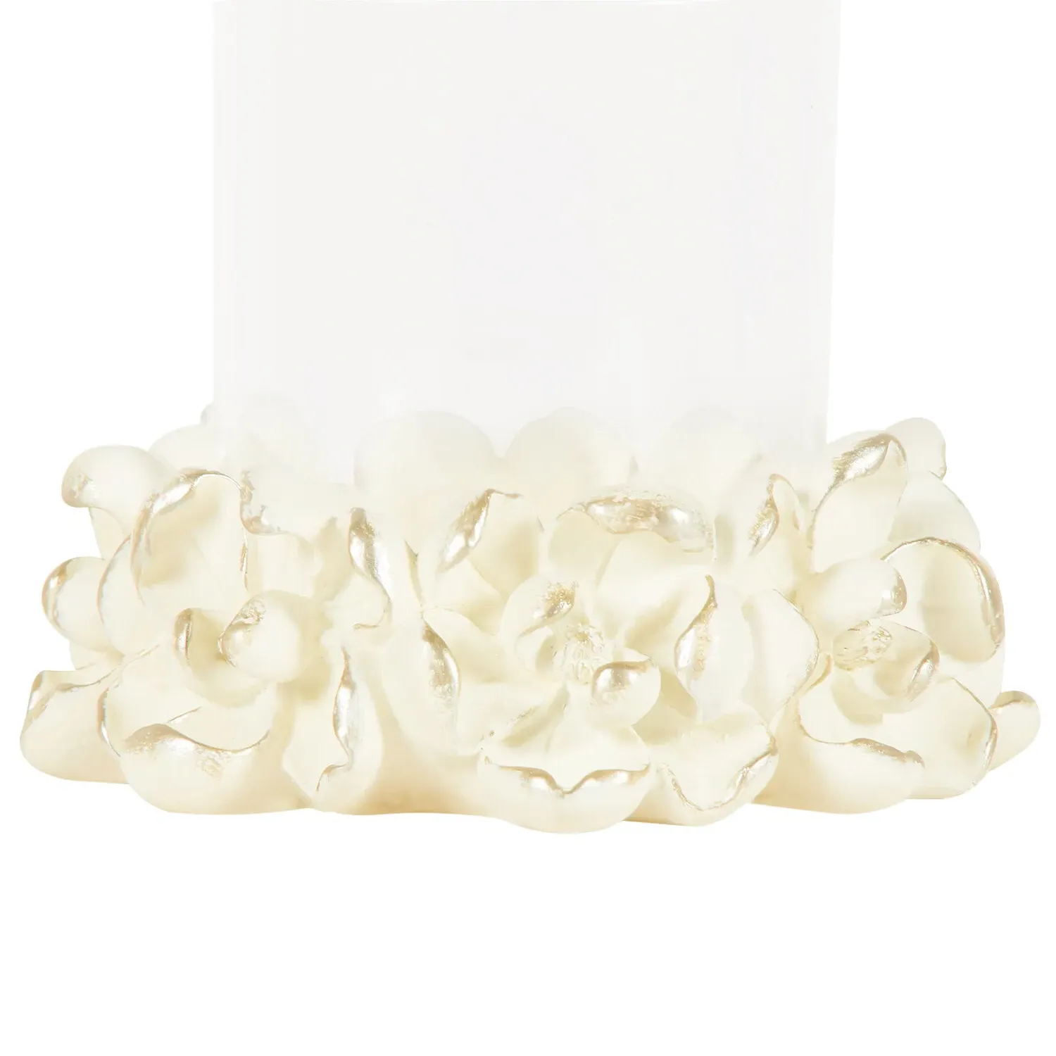 Magnolia Candle Holder - White