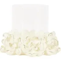 Magnolia Candle Holder - White