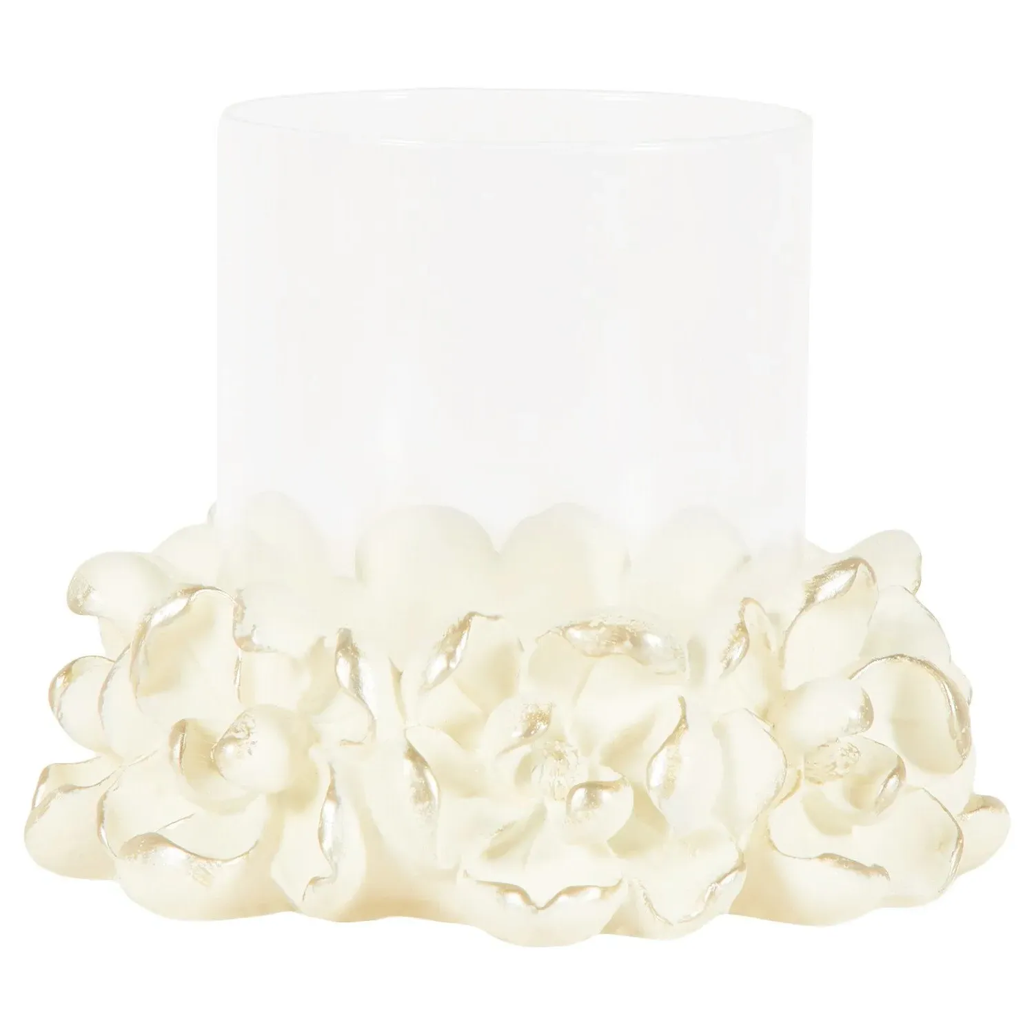 Magnolia Candle Holder - White image