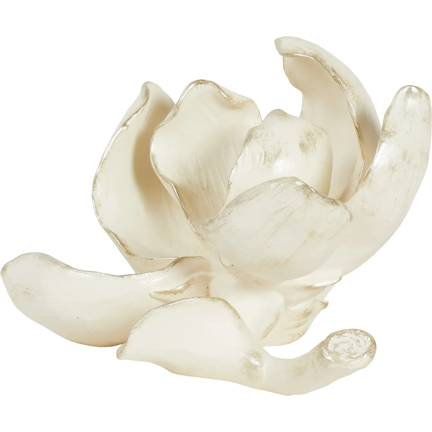 Magnolia Ornament - White