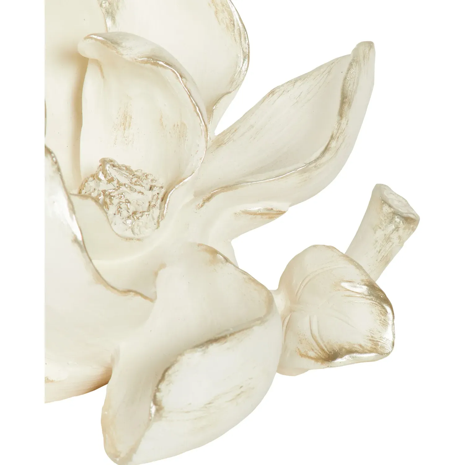 Magnolia Ornament - White