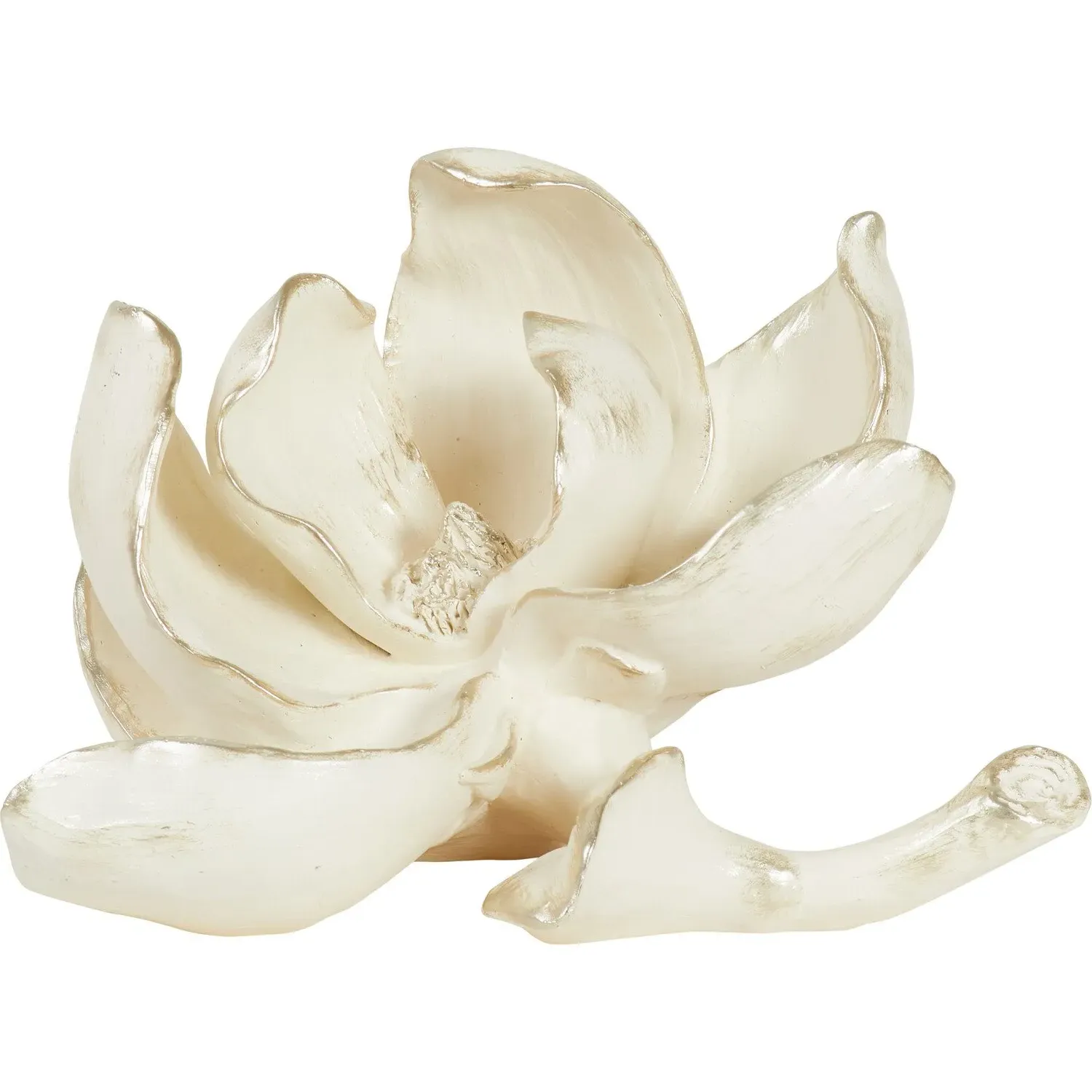 Magnolia Ornament - White