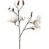 Magnolia Single Stem Artificial Flower - White