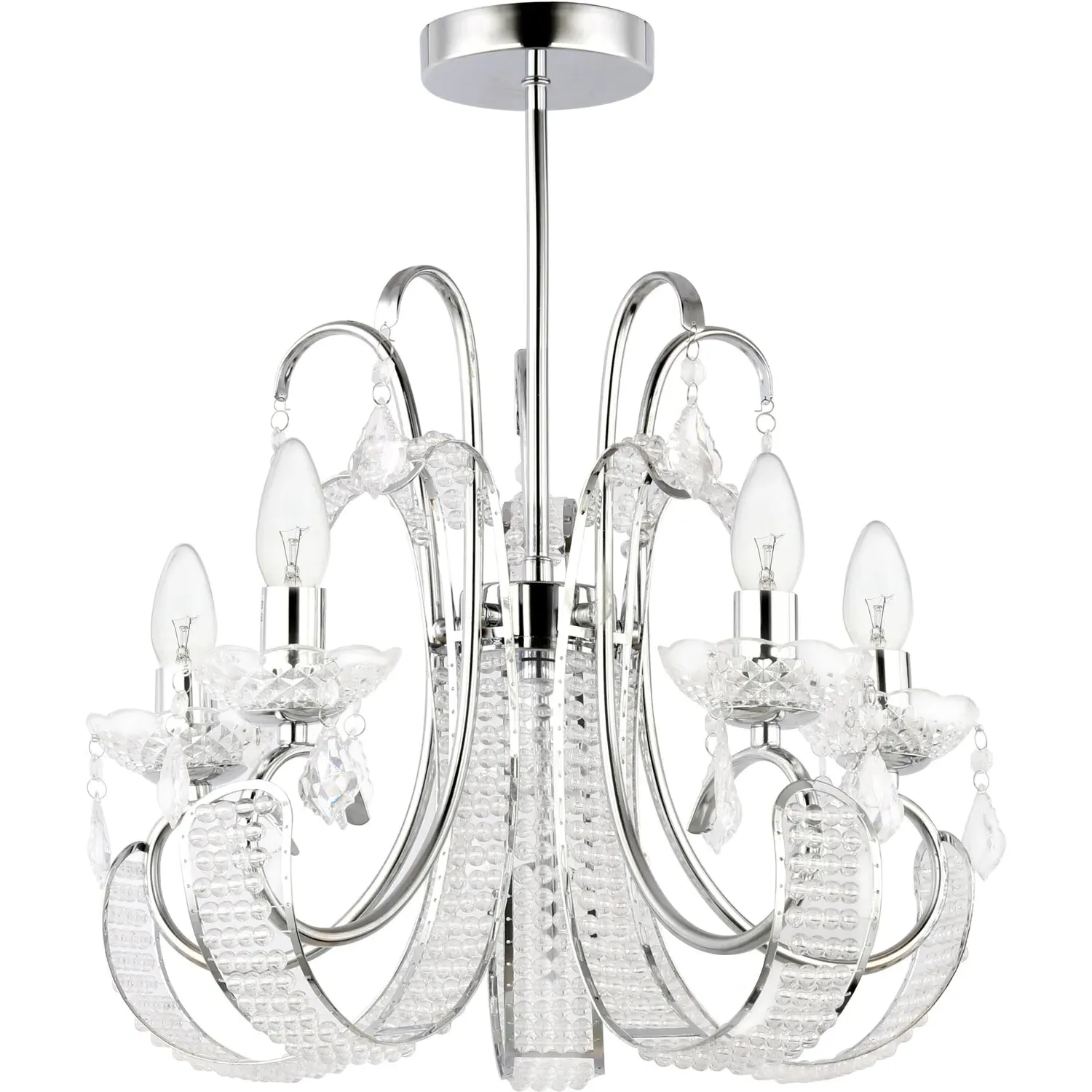 Malani Chandelier - Chrome