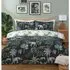 Malawi King Size Duvet Cover and Pillowcase Set - Navy