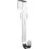 Male Silhouette Over Door Towel Hook - Chrome