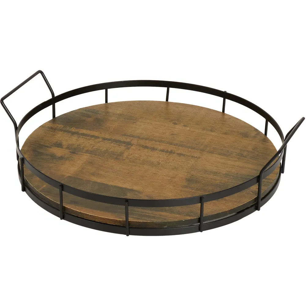 Malmo Round Tray - Natural