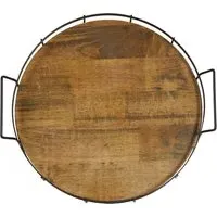 Malmo Round Tray - Natural