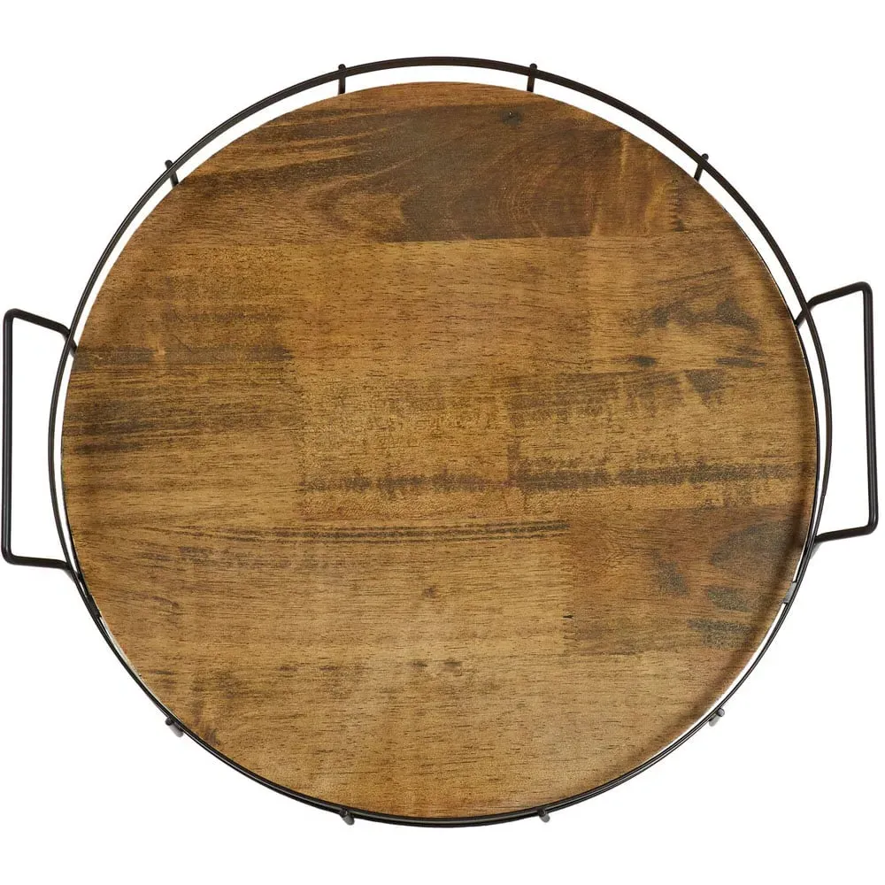 Malmo Round Tray - Natural