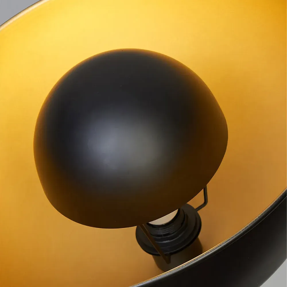 Manhattan Tripod Floor Lamp - Black, Metal