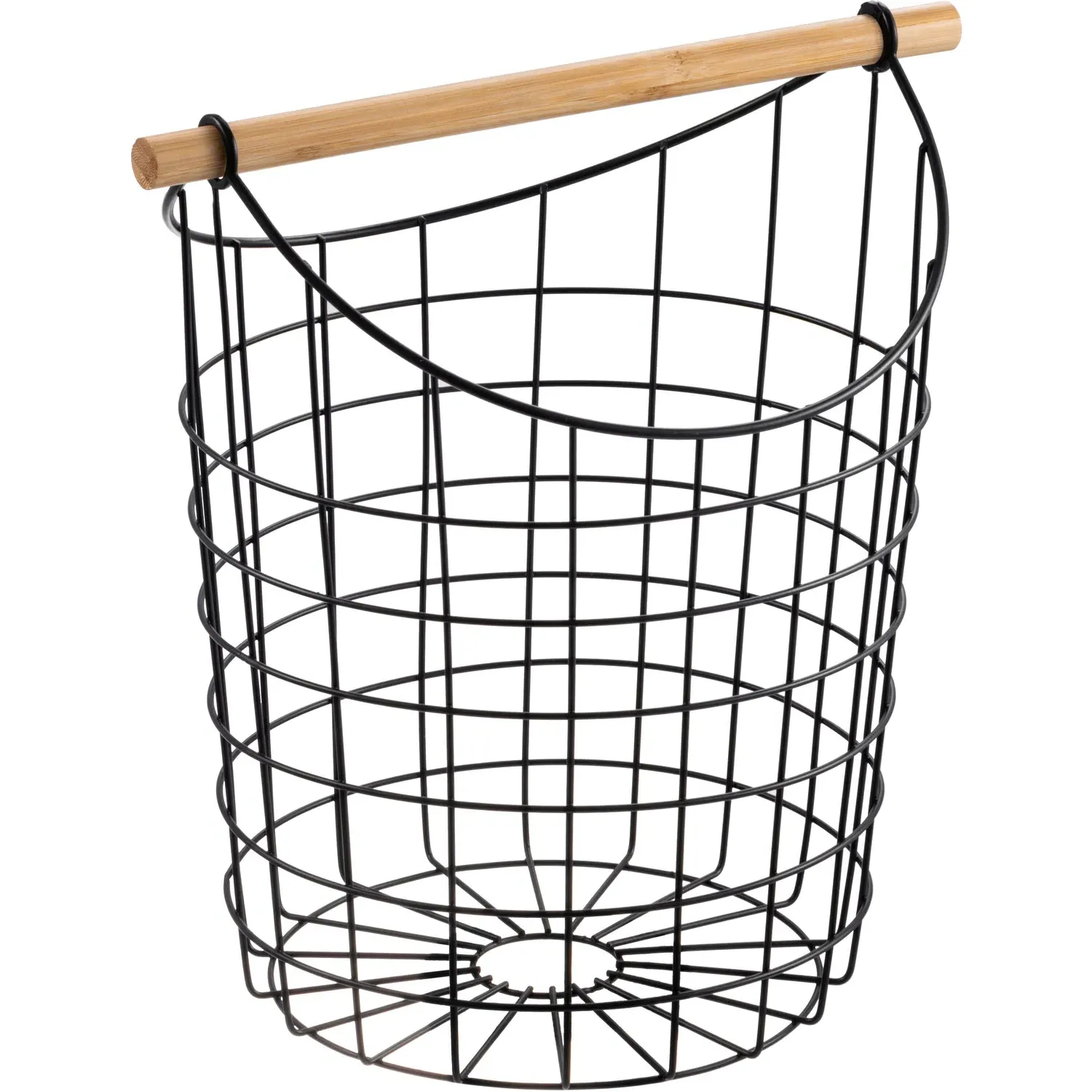 Manhattan Wire Toilet Roll Basket - Black image
