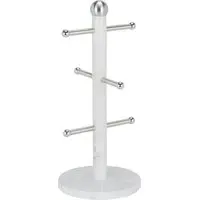 Marble Effect Mug Tree - Carbon Steel