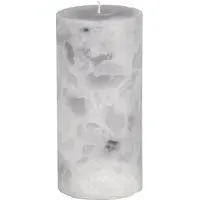 Marble Effect Pillar Candle