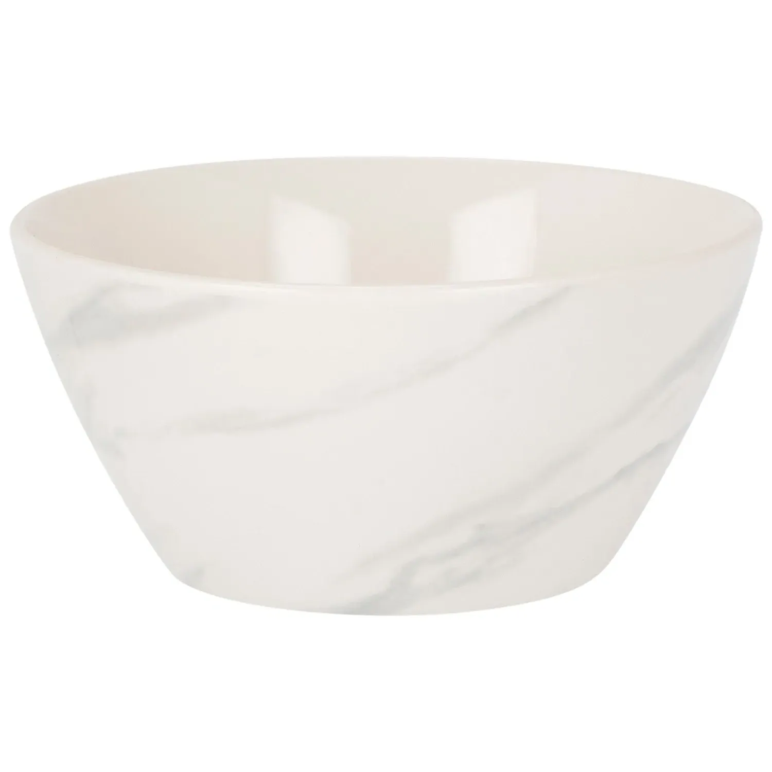 Marble Effect Porcelain Cereal Bowl image