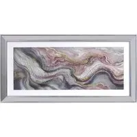 Marble Embellished Wall Art - Blush