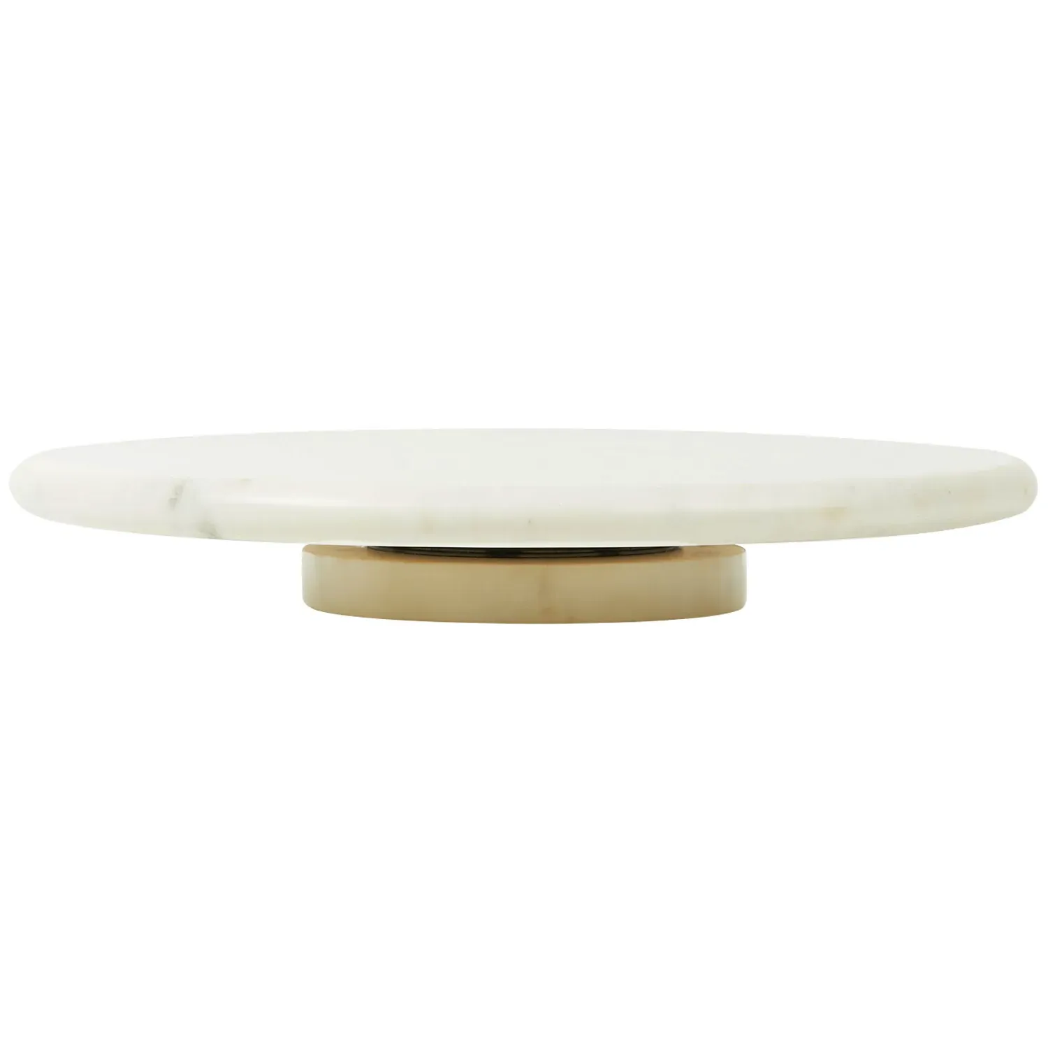 Marble Lazy Susan - White image