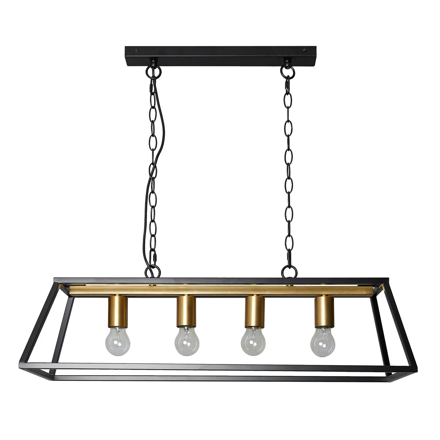 Marcella 4 Light Ceiling Light - Black