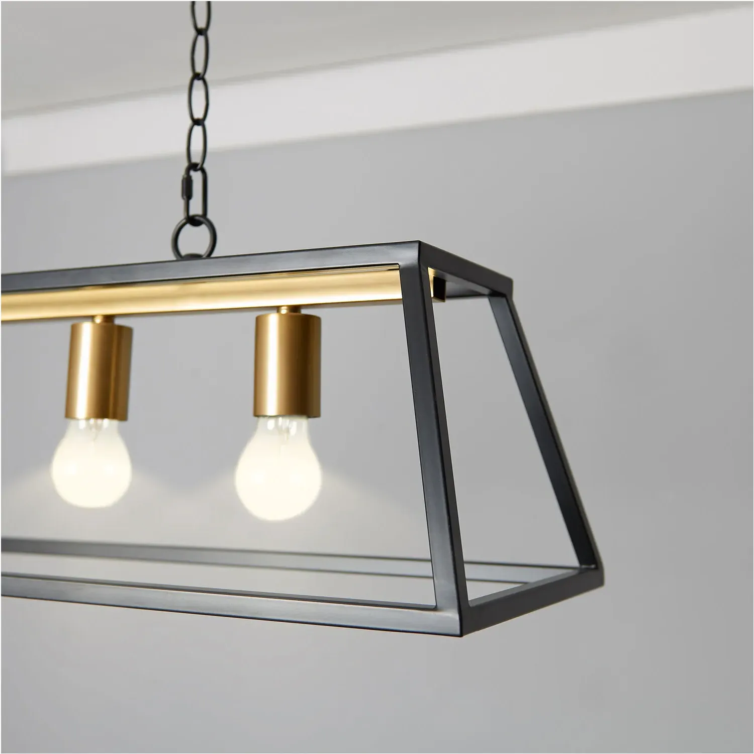 Marcella 4 Light Ceiling Light - Black