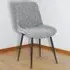 Marcellini Set of 2 Dining Chairs - Grey