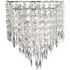 Marie Droplet Jewel Pendant Light - Silver