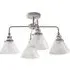 Marina 4 Light Fitting - Silver